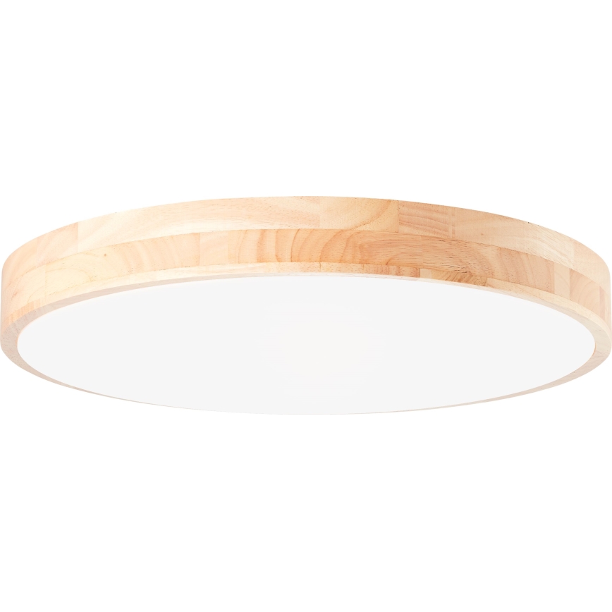 Brilliant - LED himmennettävä kattovalaisin SLIMLINE LED/60W/230V 3000-6500K halkaisija 45 cm kumipuu + kaukosäädin