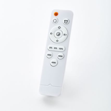 Brilliant - LED himmennettävä kattovalaisin SLIMLINE LED/60W/230V 3000-6500K halkaisija 45 cm kumipuu + kaukosäädin