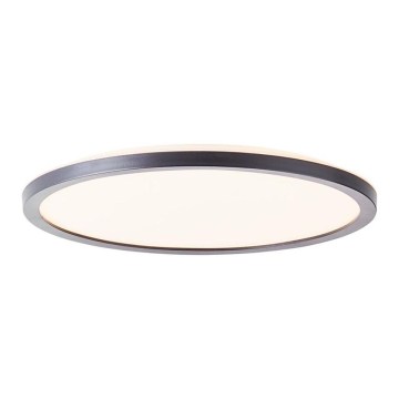 Brilliant - Himennettävä LED-kattovalaisin SORELL LED/18W/230V 3000-6500K halkaisija 29 cm, musta + kaukosäädin