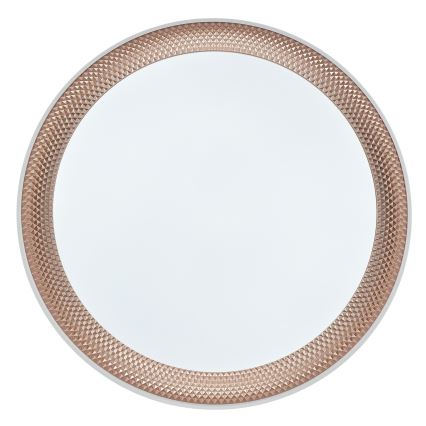 Brilliant - LED-himennettävä kattovalaisin WALDO LED/24W/230V 3000–6500K, halkaisija 38,5 cm, valkoinen/ruusukulta + kaukosäädin