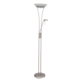 Brilliant - Himennettävä LED-lattiavalaisin FINN 2xLED/13W/230V mattakromi
