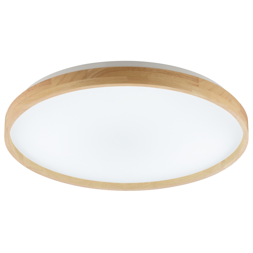 Brilliant - Himennettävä LED-kattovalaisin ALSON LED/17W/230V 3000-6500K halkaisija 49,5 cm kumipuu + kaukosäädin