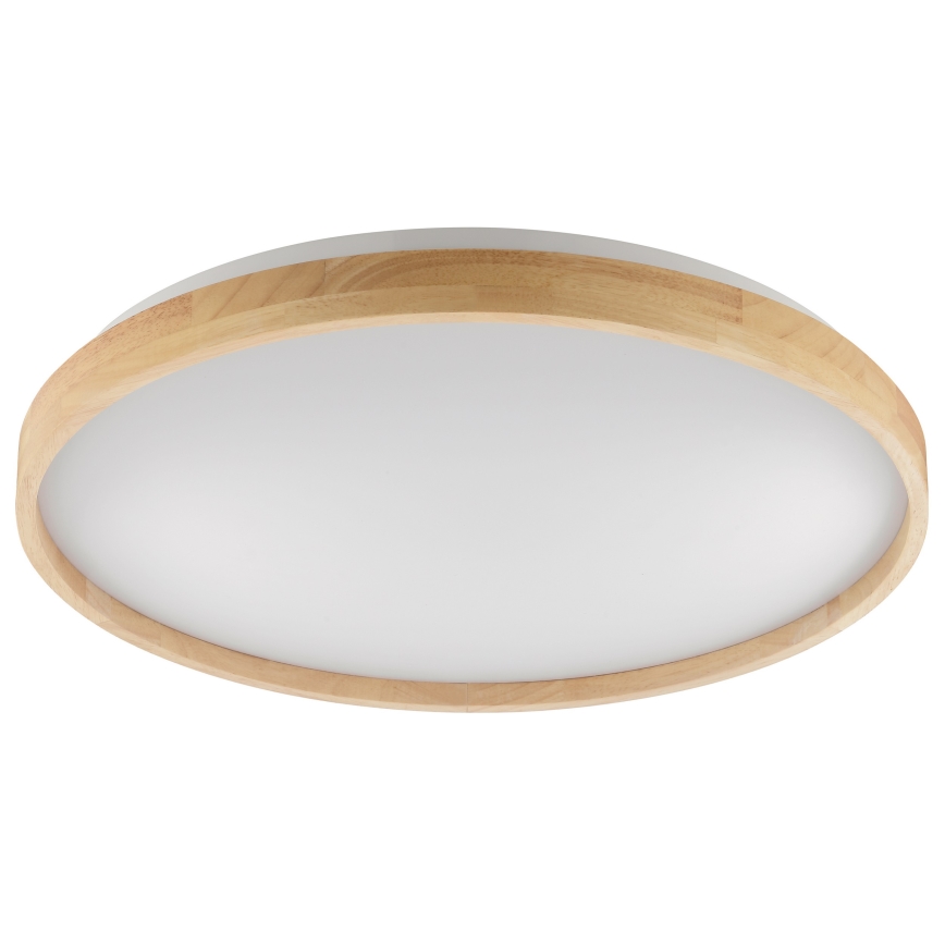 Brilliant - Himennettävä LED-kattovalaisin ALSON LED/17W/230V 3000-6500K halkaisija 49,5 cm kumipuu + kaukosäädin
