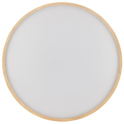 Brilliant - Himennettävä LED-kattovalaisin ALSON LED/17W/230V 3000-6500K halkaisija 49,5 cm kumipuu + kaukosäädin