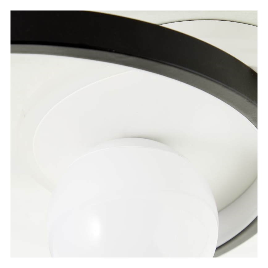 Brilliant - Himmennettävä LED-kattovalaisin ATLANTA LED/24W/230V musta/valkoinen