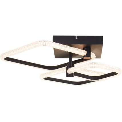 Brilliant - himennettävä LED-kattovalaisin AYDIN LED/30W/230V 3000-6500K musta + kaukosäädin