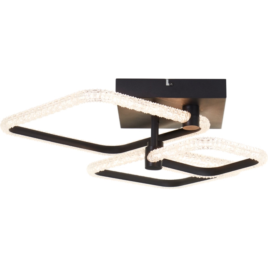 Brilliant - himennettävä LED-kattovalaisin AYDIN LED/30W/230V 3000-6500K musta + kaukosäädin