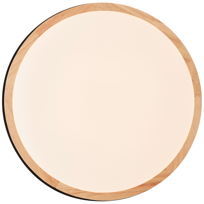 Brilliant - Himmennettävä LED-kattovalaisin BAARLO LED/24W/230V halkaisija 35 cm musta/kumiviikuna