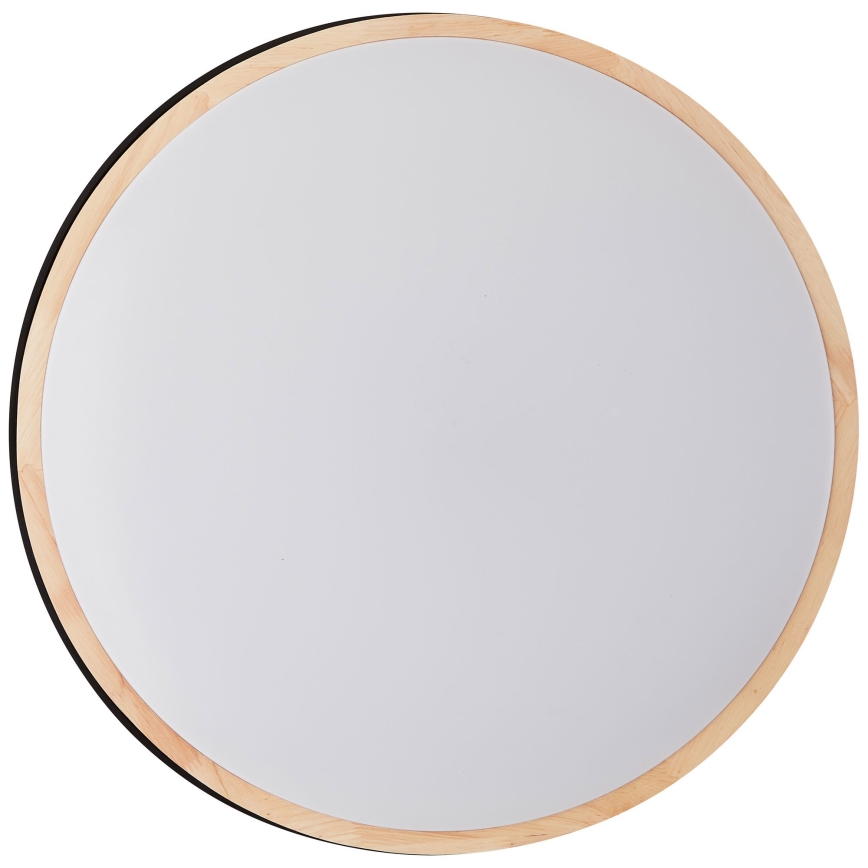 Brilliant - Himmennettävä LED-kattovalaisin BAARLO LED/36W/230V 3000-6500K halkaisija 50 cm musta/kumiviikuna + kauko-ohjaus