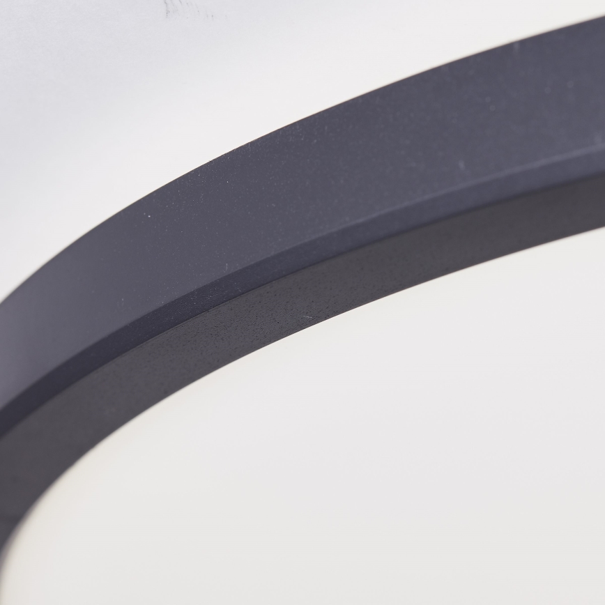 Brilliant - LED-himmennettävä kylpyhuoneen kattovalaisin BRENNAN LED/35W/230V Ø 54 cm IP44 musta