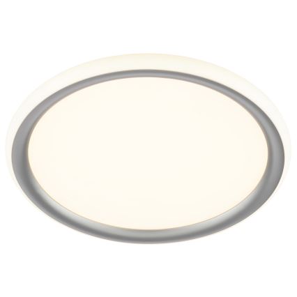 Brilliant - himmennettävä LED-kattovalaisin CARLOZ LED/16W/230V Ø 30 cm valkoinen/harmaa