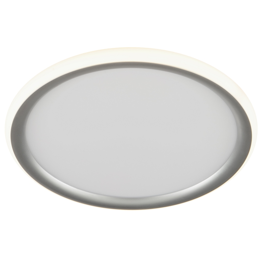 Brilliant - himmennettävä LED-kattovalaisin CARLOZ LED/16W/230V Ø 30 cm valkoinen/harmaa