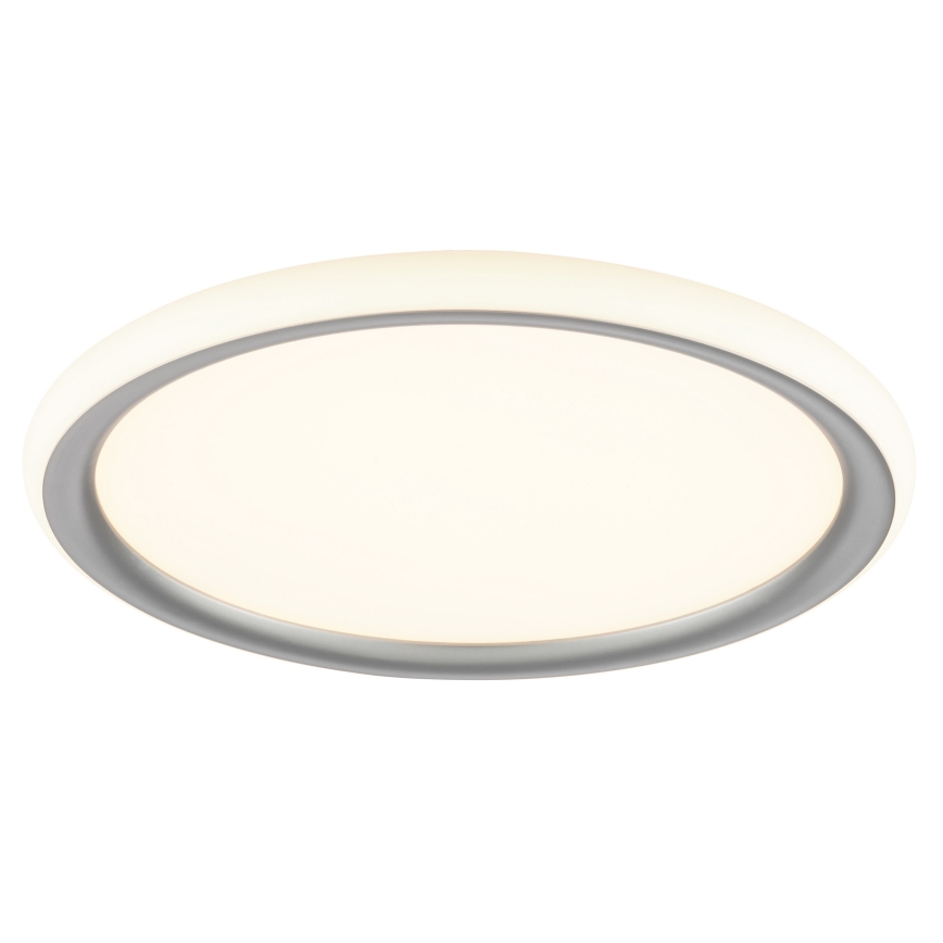 Brilliant - himmennettävä LED-kattovalaisin CARLOZ LED/16W/230V Ø 30 cm valkoinen/harmaa