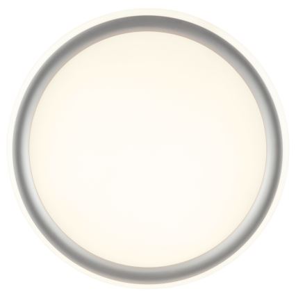 Brilliant - himmennettävä LED-kattovalaisin CARLOZ LED/16W/230V Ø 30 cm valkoinen/harmaa