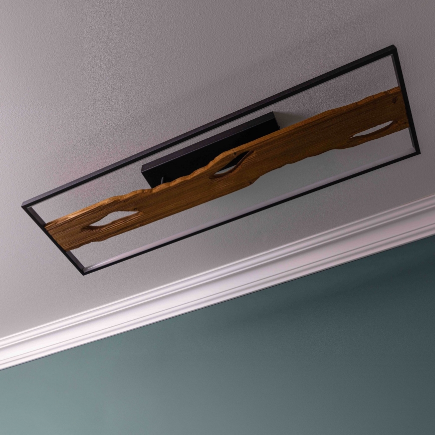 Brilliant - Himmennettävä LED-kattovalaisin CHAUMONT LED/48W/230V kumiviikuna