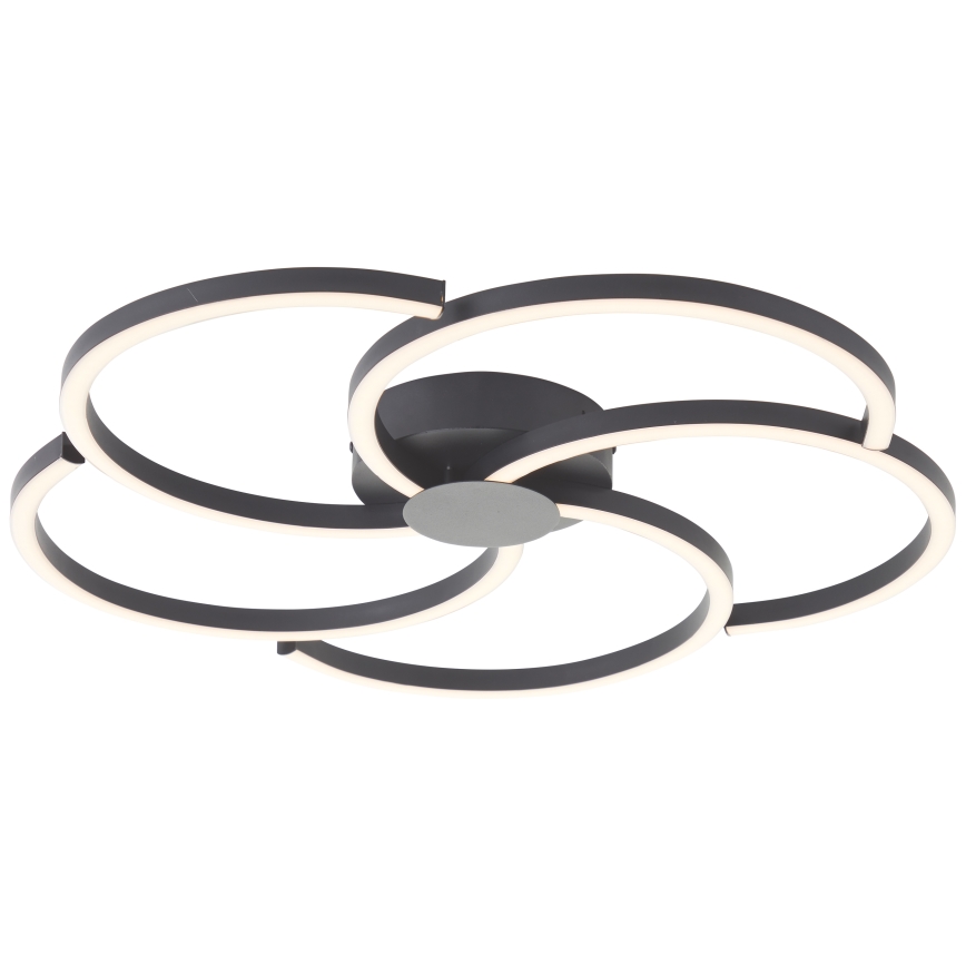 Brilliant - Himmennettävä LED-kattovalaisin FICO LED/32W/230V halkaisija 57 cm musta