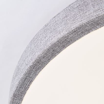 Brilliant - Himmennettävä LED-kattovalaisin FILIZ LED/24W/230V halkaisija 38,5 cm harmaa