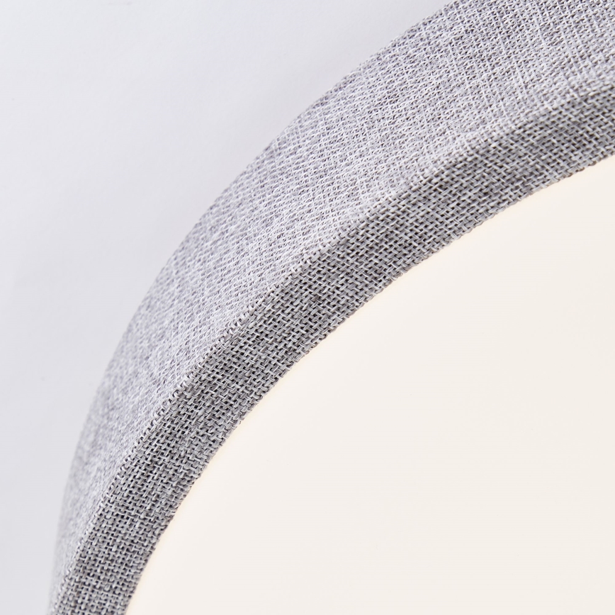 Brilliant - Himmennettävä LED-kattovalaisin FILIZ LED/24W/230V halkaisija 38,5 cm harmaa