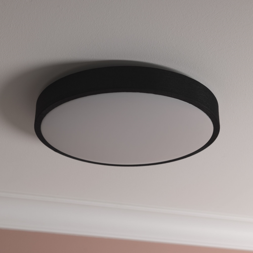 Brilliant - Himmennettävä LED-kattovalaisin FILIZ LED/24W/230V halkaisija 38,5 cm musta