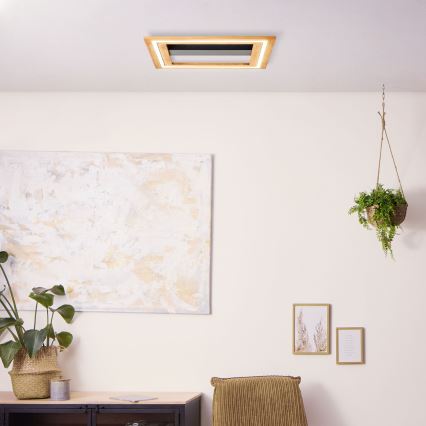 Brilliant - Himmennettävä LED-kattovalaisin RHEA LED/24W/230V 3000K 45x45 cm