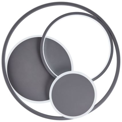 Brilliant - Himmennettävä LED-kattovalaisin RUNDA LED/50W/230V 3000-6500K musta + kauko-ohjaus