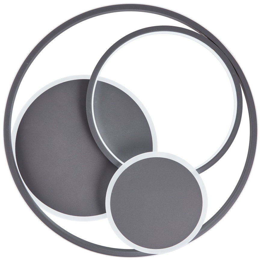 Brilliant - Himmennettävä LED-kattovalaisin RUNDA LED/50W/230V 3000-6500K musta + kauko-ohjaus