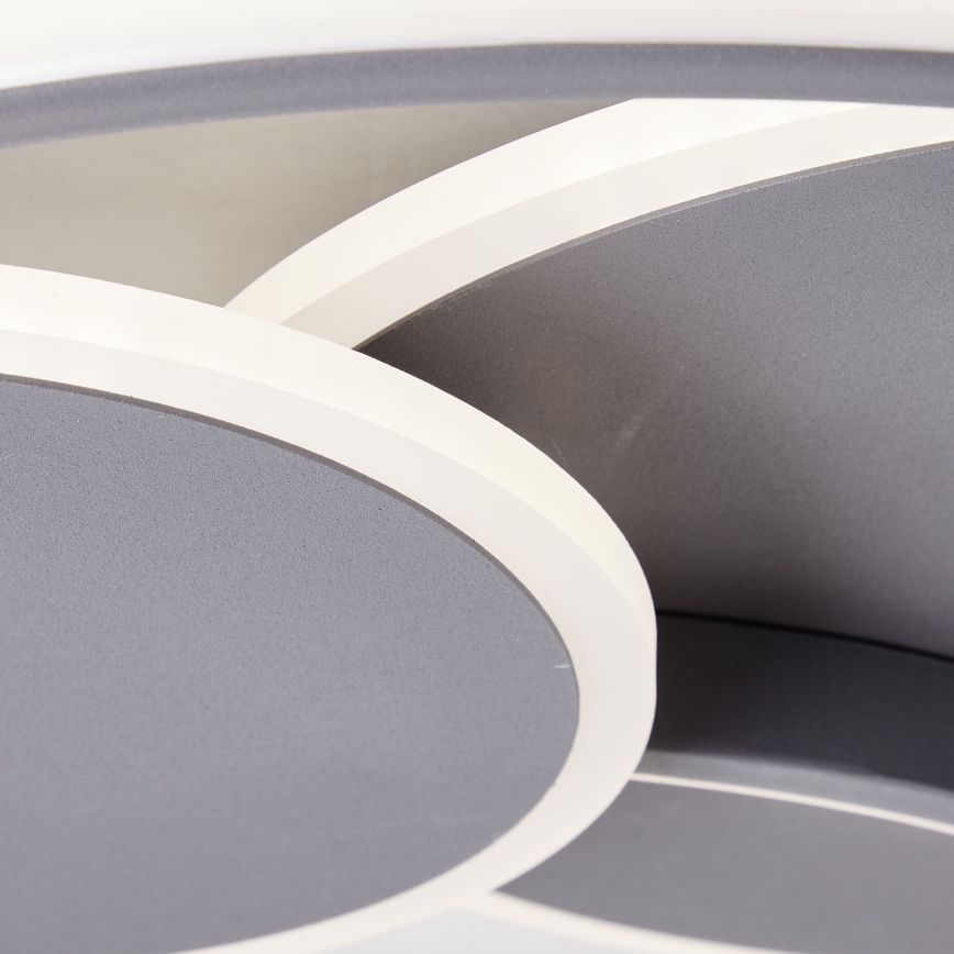 Brilliant - Himmennettävä LED-kattovalaisin RUNDA LED/50W/230V 3000-6500K musta + kauko-ohjaus