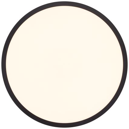 Brilliant – TUCO himmennettävä LED-kattovalaisin, 33 W, 230 V, 3000–6500 K, Ø 50 cm, musta, kaukosäädin mukana