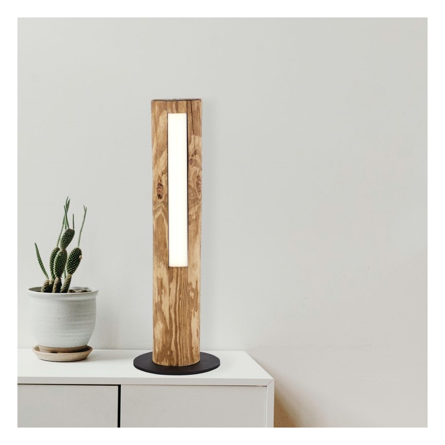 Brilliant - Himmennettävä LED-kosketuspöytävalaisin ODUN LED/8W/230V mänty