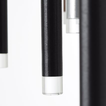 Brilliant - LED-himmennettävä riippuvalaisin kaapelilla CEMBALO LED/70W/230V mattakromi/musta/ruskea