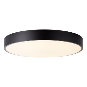 Brilliant - himmennettävä SLIMLINE LED-kattovalaisin 50W/230V 1800–6500 K Ø 49 cm, musta + kaukosäädin