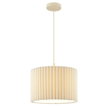 Brilliant - Kaapeliriippuvalaisin VELIN 1xE27/20W/230V Ø 35 cm kermanvärinen