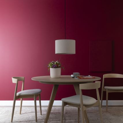 Brilliant - Kattokruunu johdossa TONY 1xE27/20W/230V halkaisija 35 cm kerma