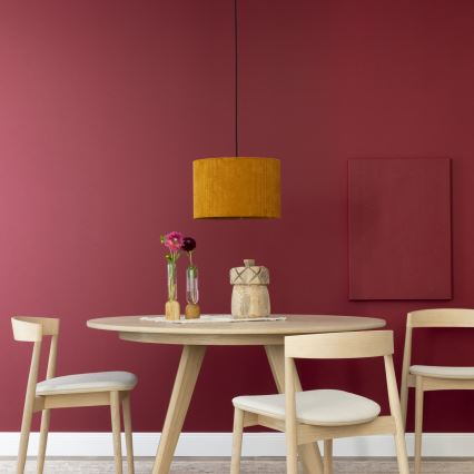 Brilliant - Kattokruunu johdossa TONY 1xE27/20W/230V halkaisija 35 cm oranssi