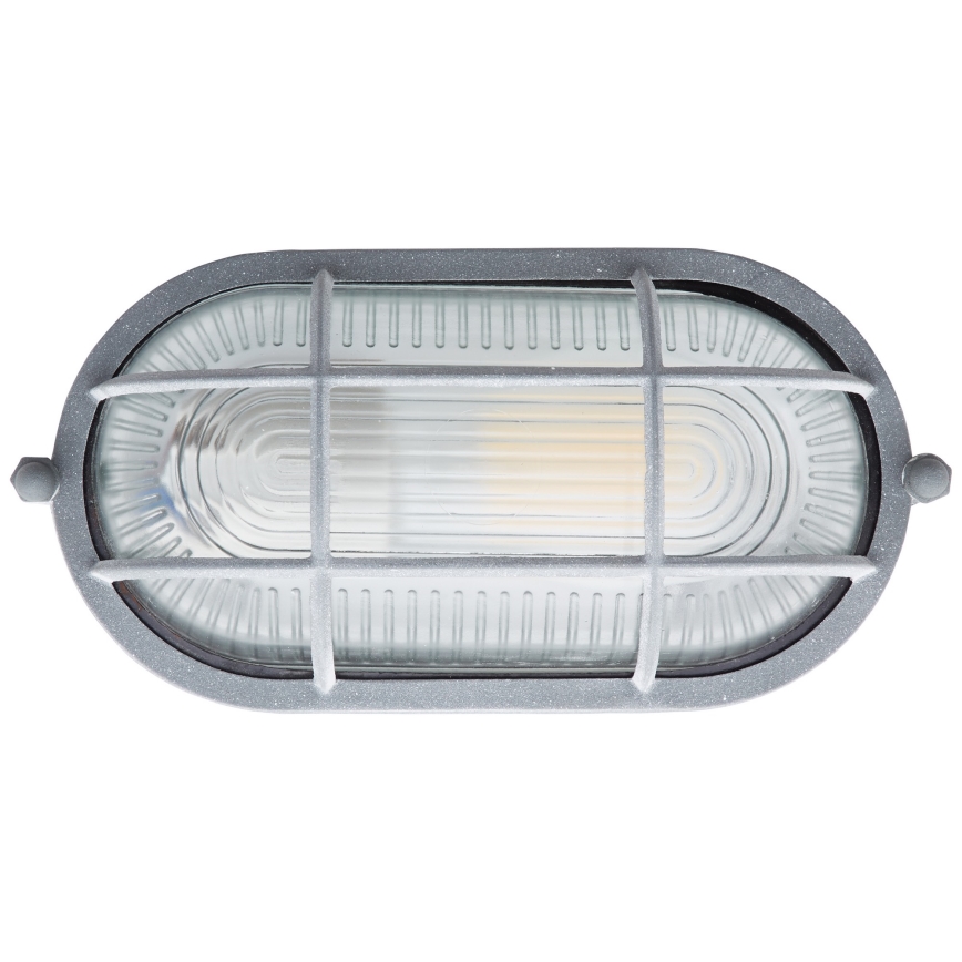 Brilliant - Kattovalaisin BOBBI 1xE27/40W/230V harmaa