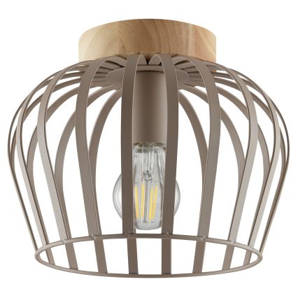 Brilliant - Kattovalaisin NORDIC CAGE 1xE27/20W/230V halkaisija 25 cm beige