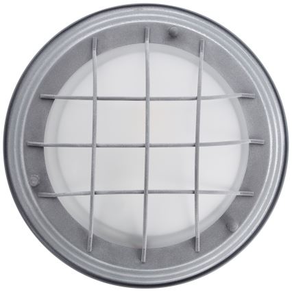 Brilliant - Kattovalaisin TYPHOON 1xE27/30W/230V halkaisija 29 cm harmaa