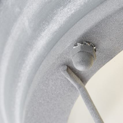 Brilliant - Kattovalaisin TYPHOON 1xE27/30W/230V halkaisija 29 cm harmaa