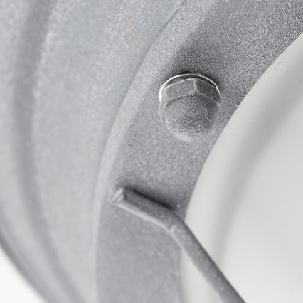 Brilliant - Kattovalaisin TYPHOON 2xE27/30W/230V Ø 34 cm harmaa