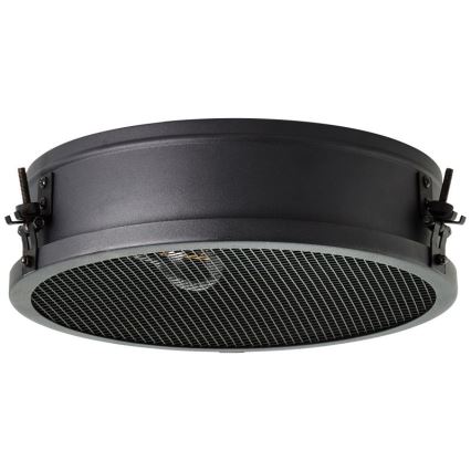 Brilliant - Kattovalaisin ZOIS 2xE27/28W/230V Ø 34 cm musta