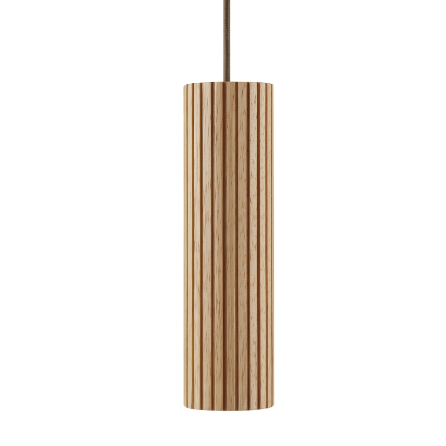 Brilliant - LAKEWOOD riippuvalaisin vaijerilla 1xGU10/10W/230V Ø 10 cm, ruskea