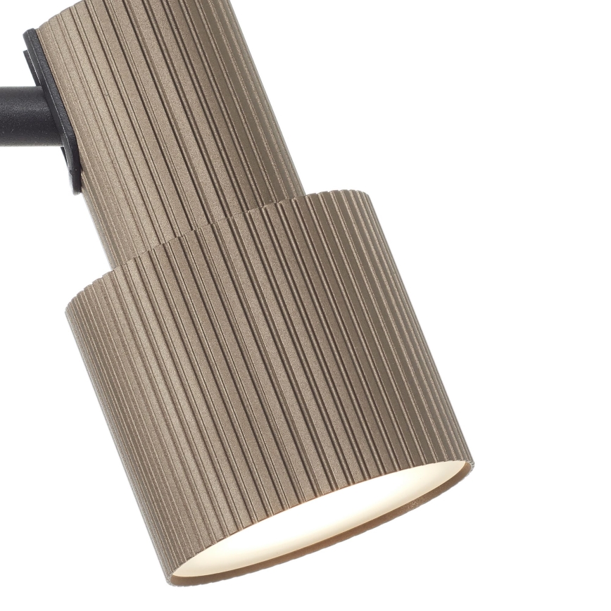 Brilliant - Lattialamppu CADIZ 2xGU10/10W/230V pronssi