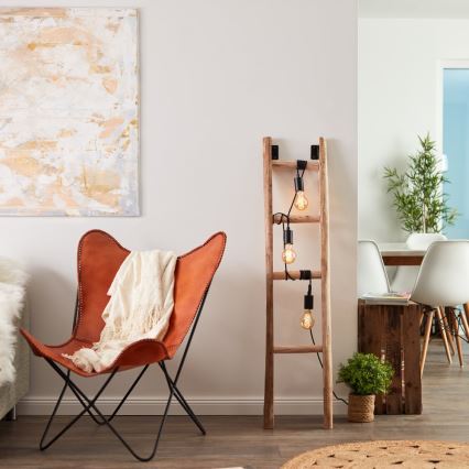 Brilliant - Lattialamppu LADDER 3xE27/42W/230V