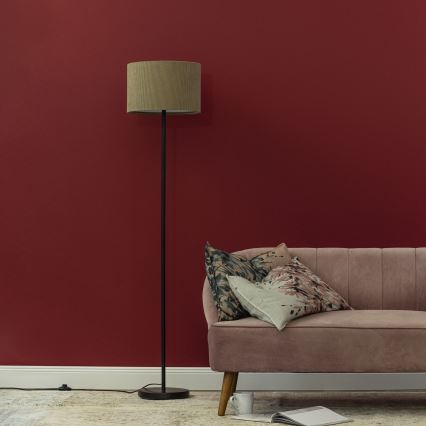 Brilliant - Lattialamppu TONY 1xE27/20W/230V ruskea