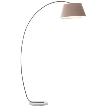 Brilliant - Lattiavalaisin BROK 1xE27/60W/230V taupe