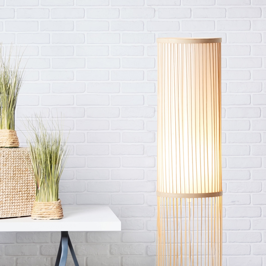 Brilliant - Lattiavalaisin NORI 1xE27/40W/230V bambu