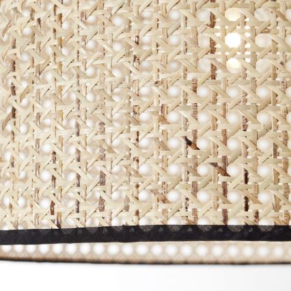 Brilliant - Lattiavalaisin WILEY 1xE27/60W/230V musta/beige