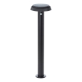 Brilliant - LED aurinkokennovalo anturilla ALVERO LED/4W/3,7V 2000 mAh 70 cm IP44 musta