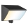 Brilliant - LED aurinkoseinävalaisin anturilla SIERRA LED/6W/3,7V 2700/4000/6500K 2000 mAh IP54 musta