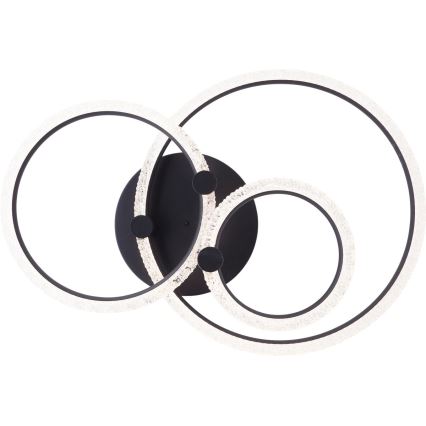 Brilliant - Himmennettävä LED-kattovalaisin AYDIN LED/34W/230V 3000-6500K musta + kaukosäädin